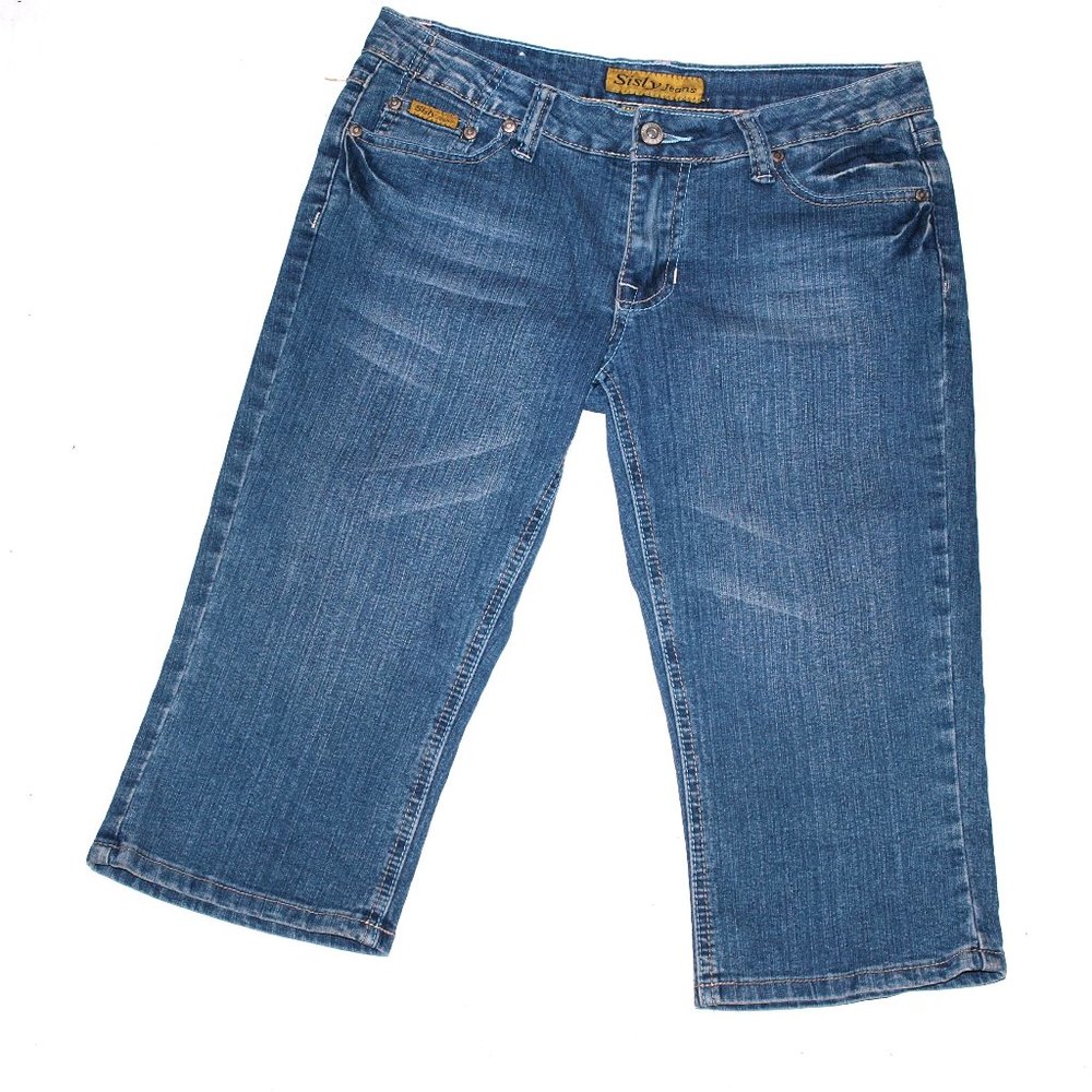 Sisly Blue Capri Jeans Size Small